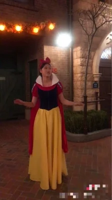 Costumebuy сказочные сказки Белоснежка Принцесса Белоснежка Косплей Взрослый Хэллоуин Карнавал вечерние женские бальные костюмы на заказ