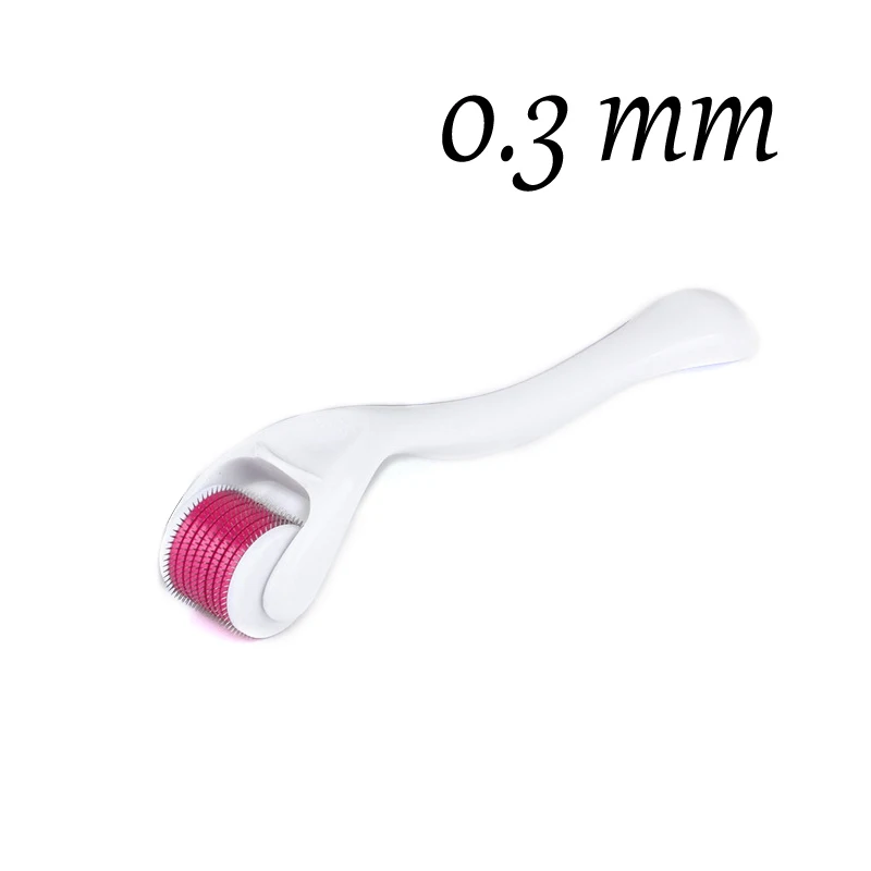 DARSONVAL DRS 540 Дерма ролик микро титановые иглы микроиглы мезороллер машина для ухода за кожей и тела - Цвет: white 0.3 mm