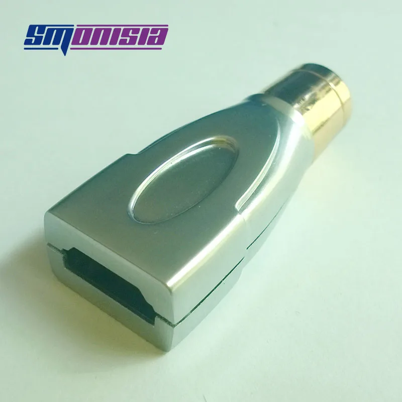 2 шт./лот металлический сделай сам HDMI совместимый корпус для 19-контактный