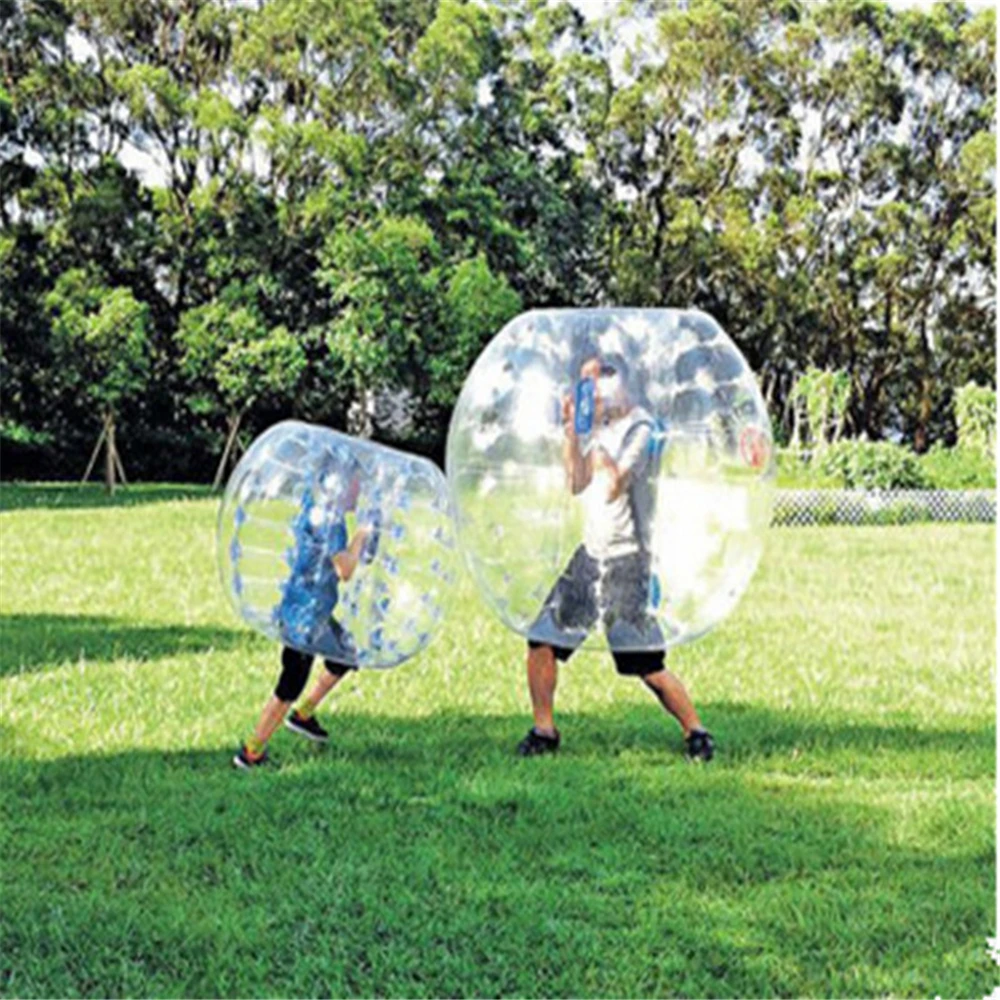 1m TPU Inflatable Body Zorb Ball Bumper Loopy Bubble Soccer Football Suit | Спорт и развлечения