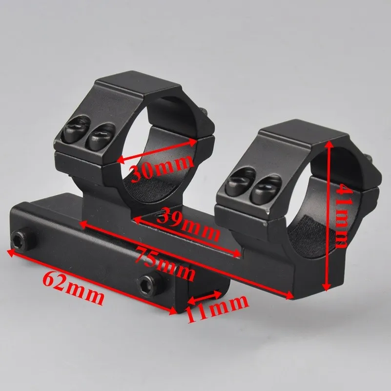 DIY 30 мм кольцо 11 мм ласточкин хвост Rail Z Тип прицела подходит для винтовки прицел Охота