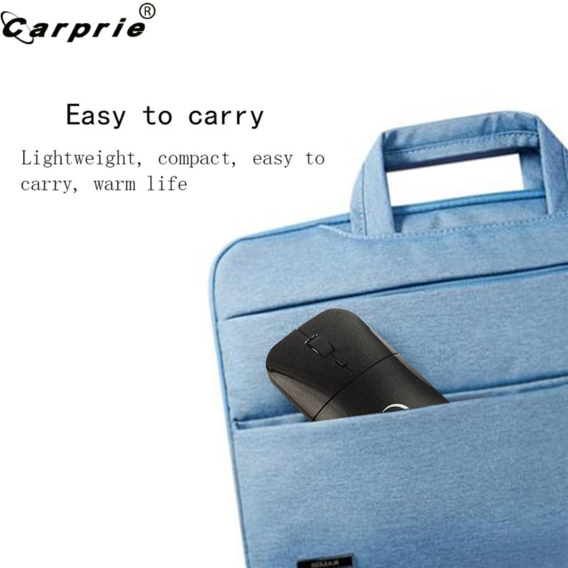 CARPRIE, 1 шт., беспроводная мышь, регулируемая, эргономичный дизайн, игровая мышь, 2400 точек/дюйм, бесшумные мини Мыши с USB Приемником 90422