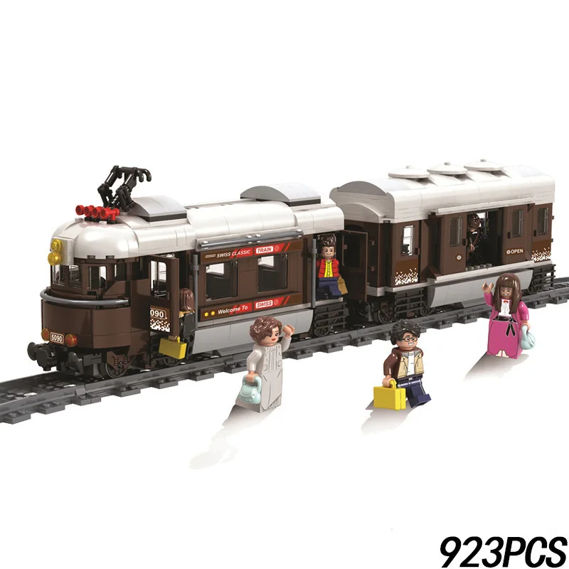 Городской креативный Technic Series аксессуары для скоростных поездов строительные