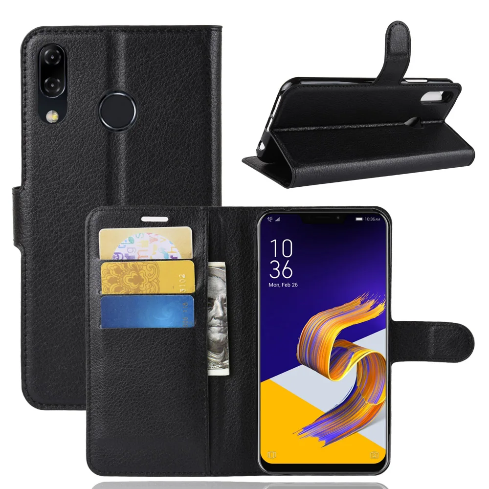 Чехол для Asus Zenfone 5Z/Zenfone 5 ZE620KL роскошная Обложка на заднюю панель из искусственной