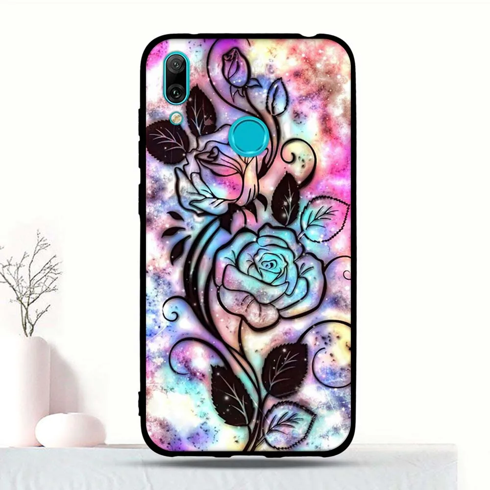 Для huawei Y7 Y7 Prime Y7 Pro чехол силиконовый для huawei Enjoy 9 мультяшный 3D принт Funda бампер чехол 6,2" чехол для телефона - Цвет: 35