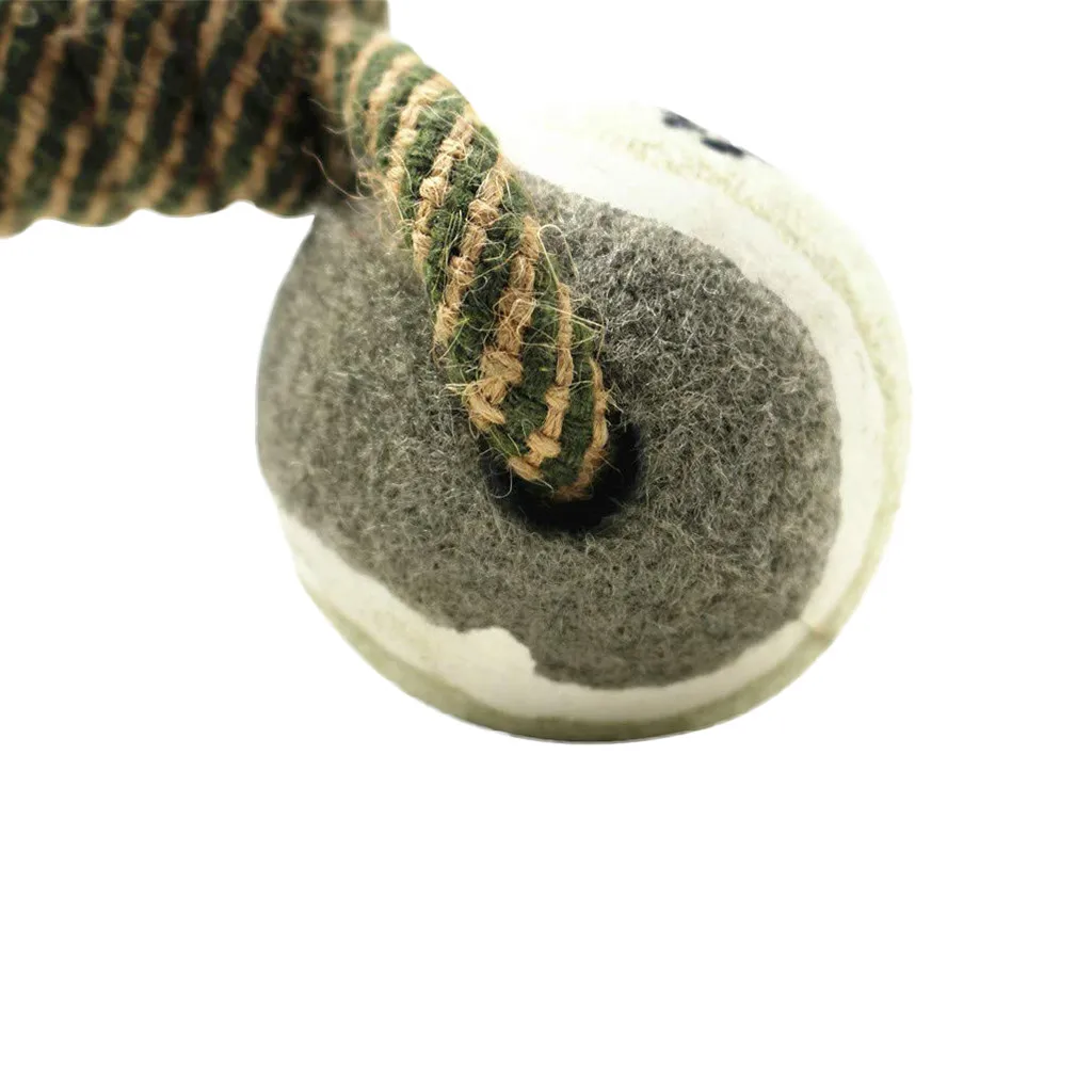 

New Cotton Dog Rope Toy Knot Puppy Chew Teething Toys Teeth Cleaning Pet Palying Ball For Small Medium Large Dogs