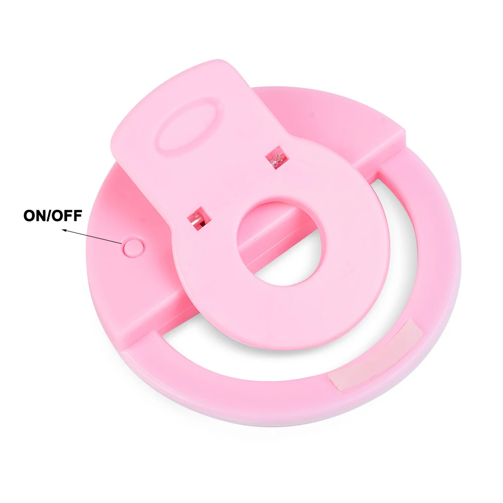 Новая портативная вспышка для селфи с usb зарядкой светодиодная камера телефона