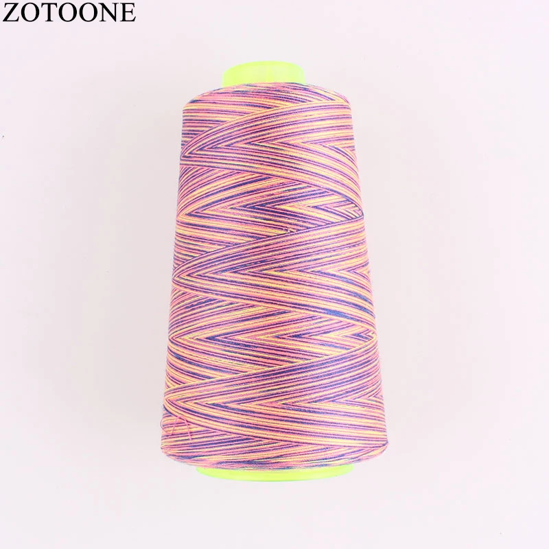 SE0006 ZOTOONE красочные Швейные машины комплекты ниток для машины Diy Швейные аксессуары для рукоделия сильные нитки приложения для одежды - Цвет: SE0006
