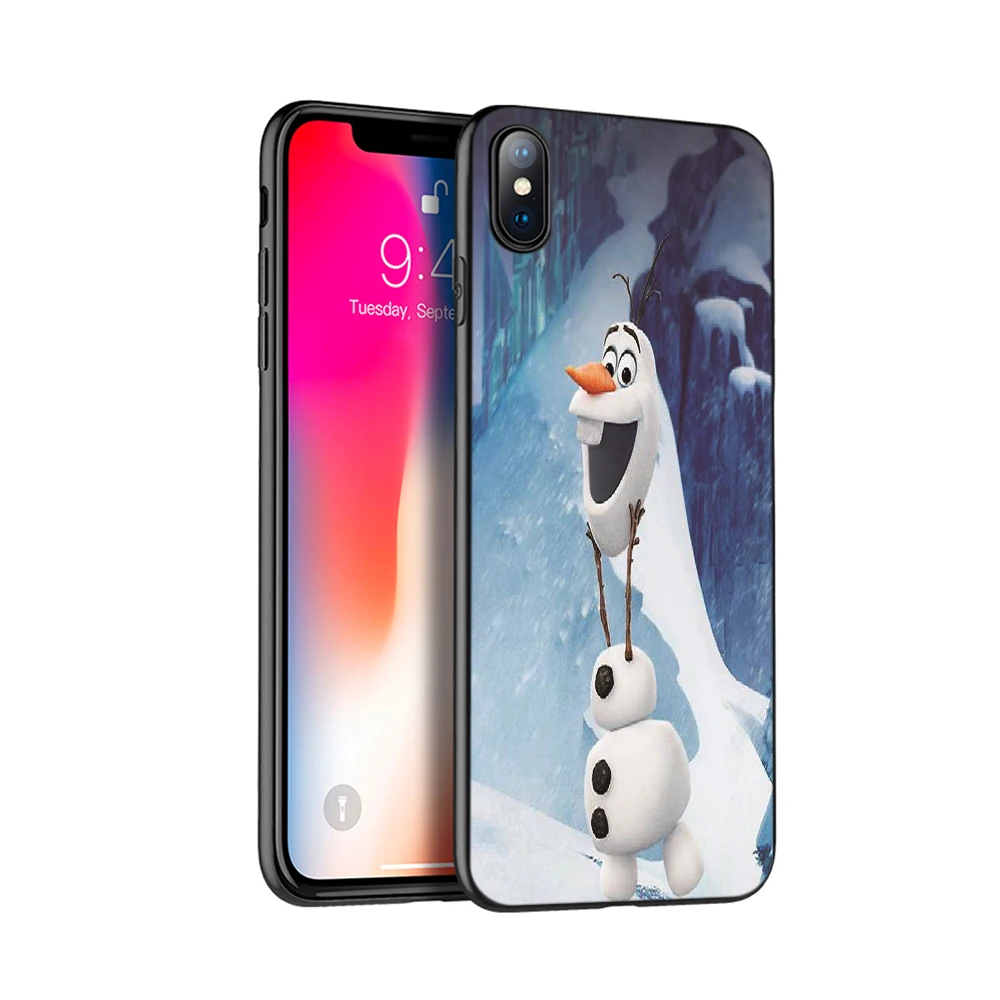 15335 Черный чехол ТПУ для iphone 5 5s se 6 6s 7 8 plus x 10 чехол силиконовый чехол для iphone XR XS 11 pro MAX чехол Олаф - Цвет: 15335