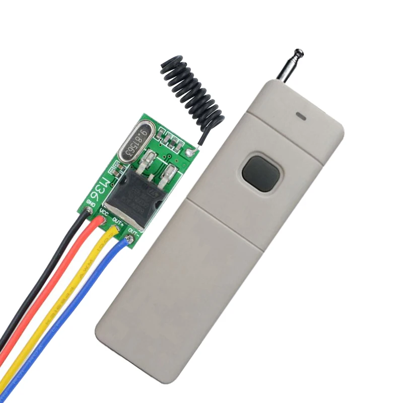 Беспроводной мини переключатель дистанционного управления с входным и выходным