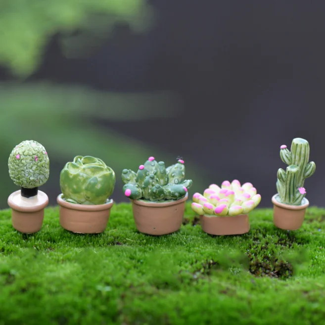 1 шт./компл. Мини милый продуктовый мох микро Пейзаж украшения DIY любовь кукла