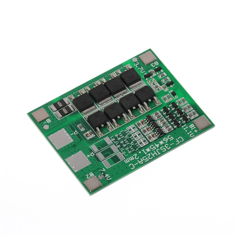 

Защитная плата зарядного устройства для полимерных литиевых батарей 30 А 3 S 3 Последовательный 12 В 3 шт. 18650 3,7 защитный модуль для зарядки лити...