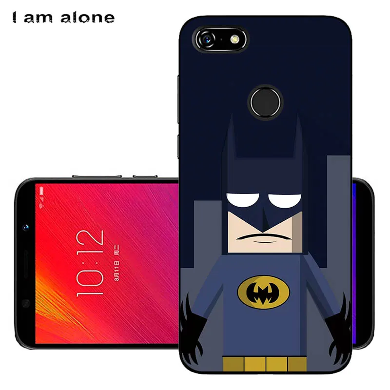 Чехлы для телефонов I am alone для lenovo A5, 5,45 дюймов, модные чехлы из мягкого ТПУ для мобильных телефонов, милые цветные цветочные чехлы для мобильных телефонов