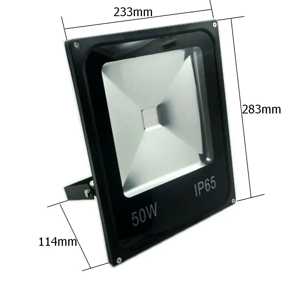 1 шт. отражатель Led RGB прожекторы 10 Вт 20 Вт 30 Вт 50 Вт подсветка IP65 открытый 85- 265 В Прожекторы+ пульт дистанционного управления пятно сад