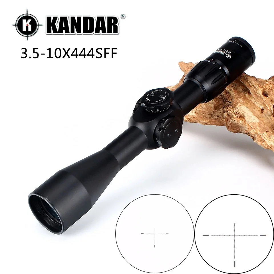KANDAR 3 5 10X44 SFF первая фокусная плоскость боковая фокусировка Низкопрофильная