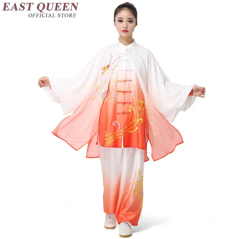Tai chi uniform chinese women tai clothing taichi clothes dragon print kung fu martial arts wushu KK2331 | Тематическая одежда и