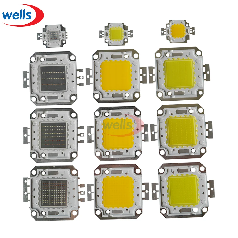 Светодиодный чип высокой мощности 10 Вт 100 COB SMD LED шарик холодный Natuurlijke теплый