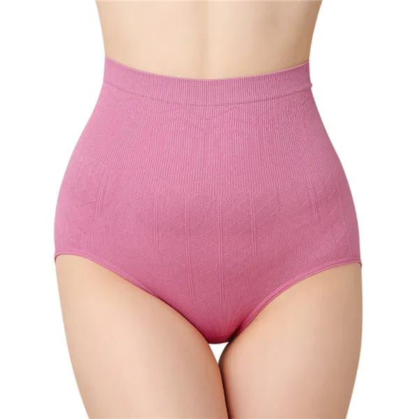 PINK Брюшные корректирующие брюки с высокой талией получить живот бедра послеродовый корсет трусики для коррекции фигуры Нижнее белье живот Br SP3 - Color: PINK