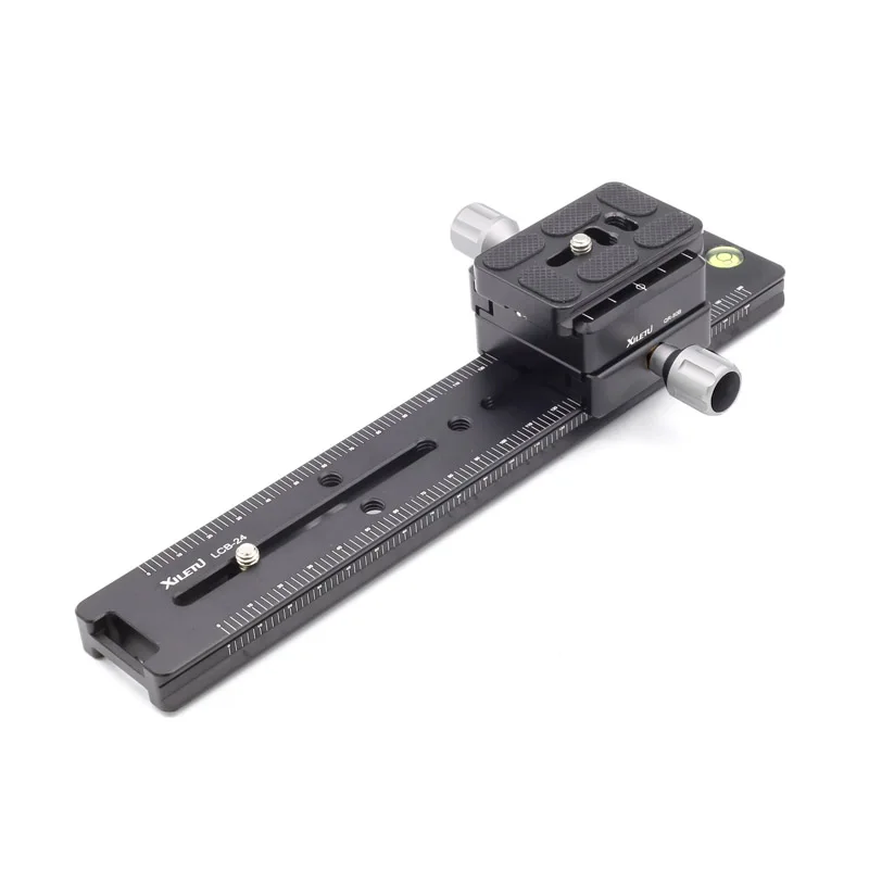 XILETU LCB 24B Track Dolly Slider фокусировочная фокусировка рельса слайдер & зажим и QR пластина