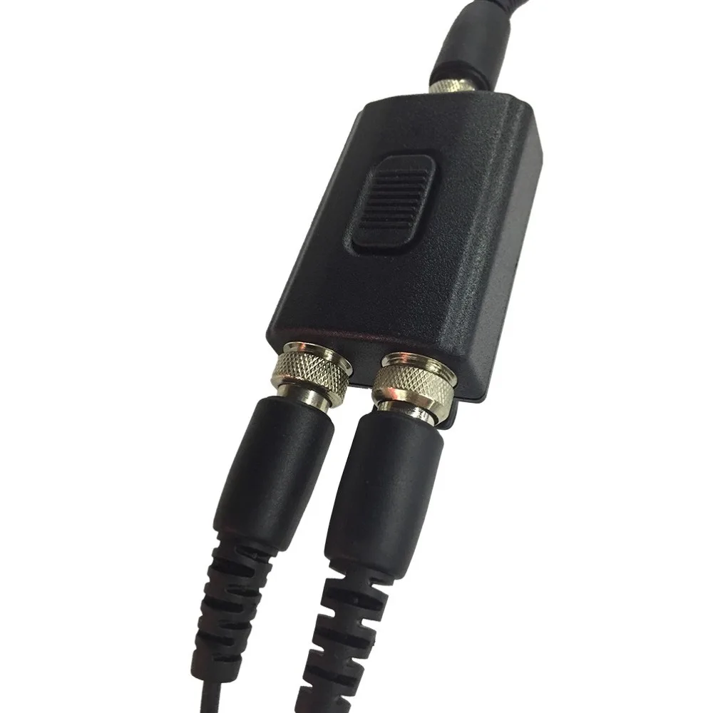 Новинка беспроводная гарнитура PTT военное полицейское снаряжение Throat Mic Air Tube для