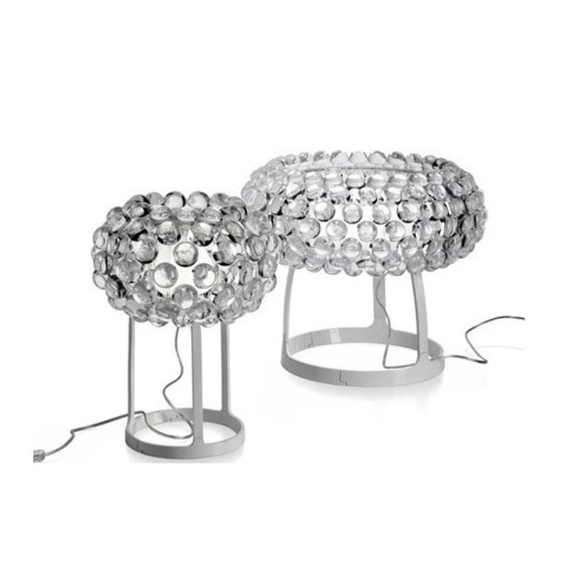 

Modern Bedroom Table Lamps European Style Acrylic Fashion Simple Bedside Lamp Living Room Decoration Study Reading Desk Light