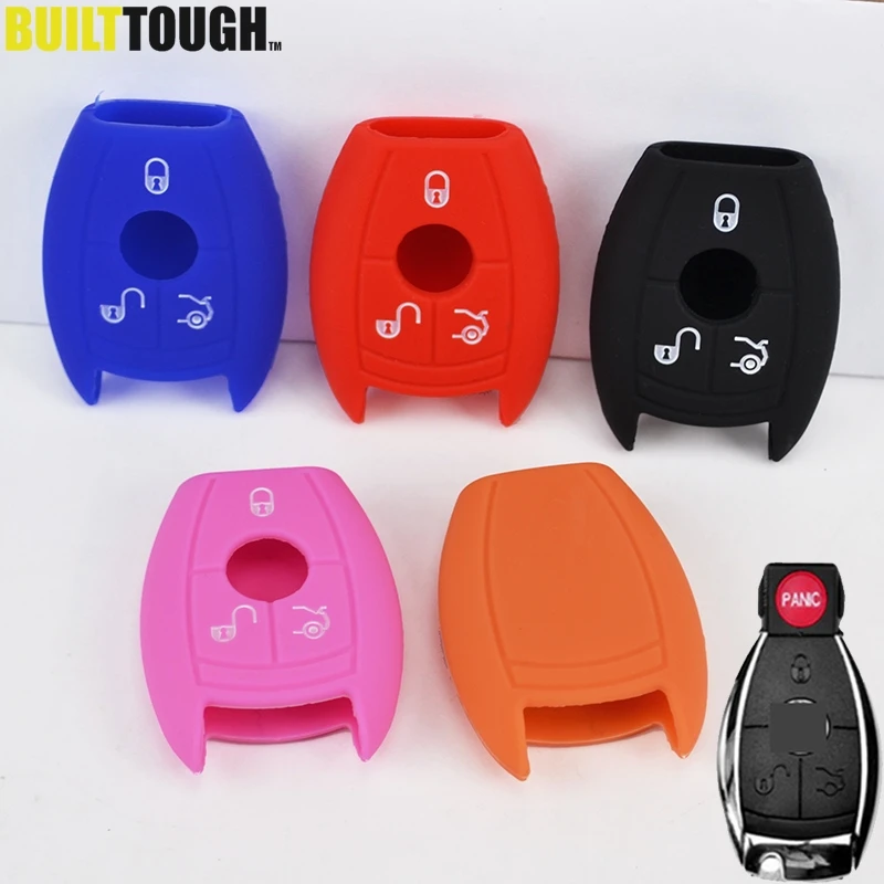 Силиконовый чехол для Mercedes Benz C CL CLK E G GL M S SLK Class W203 W204 W210 W211 Amg|key amg|key silicone caseamg key case |
