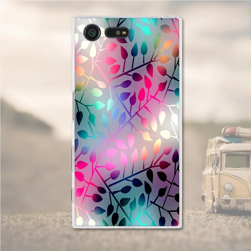 Силиконовый чехол для Sony Xperia X Compact чехлы Mini мягкий из ТПУ телефона f5321 PS30|phone