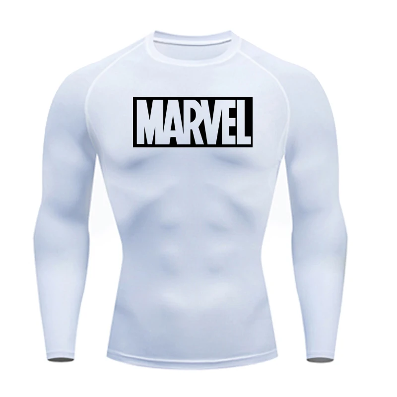 shirt 4XL компрессионные для ММА ны спортивный костюм для мужчин s спортивный костюм для бега Rashgard комплект для бега Мужская спортивная одежда мужские Фитнес Тренировочные утягивающие - Цвет: shirt