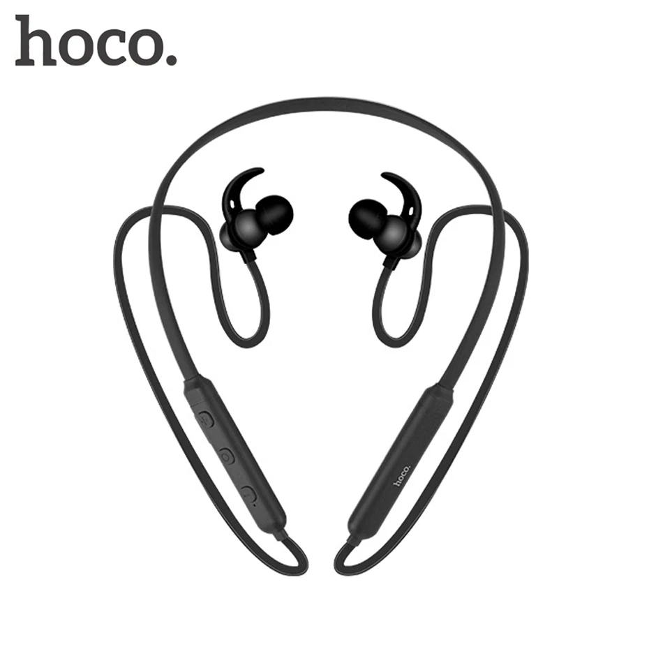 HOCO металлические спортивные Bluetooth наушники с защитой от пота Magentic стерео