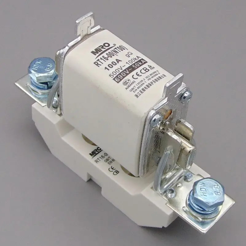 

Fuse Base Fuses Holder RT16 Quick Fast Blow Ceramic Fuses 20A 25A 32A 40A 50A 63A 80A 100A 125A 160A