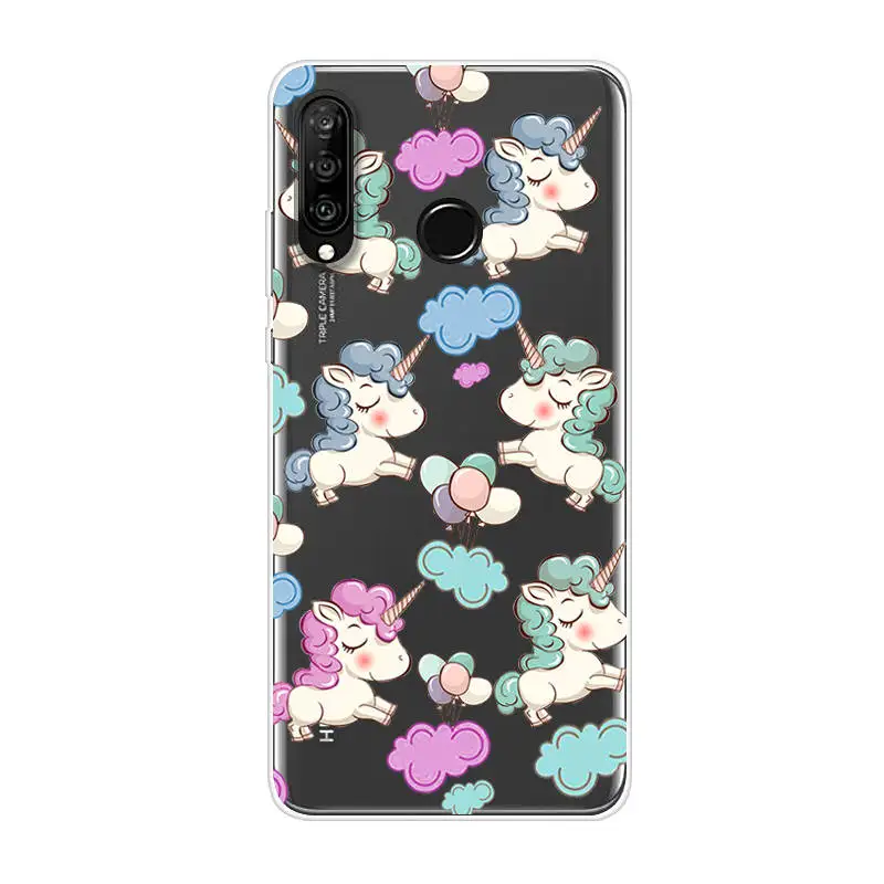 Чехол huawei P30 Lite чехол для телефона huawei P30Lite чехол huawei P30 Lite MAR-LX1 MAR-LX1M P 30 Pro P30Lite Чехол Мягкий Силиконовый ТПУ