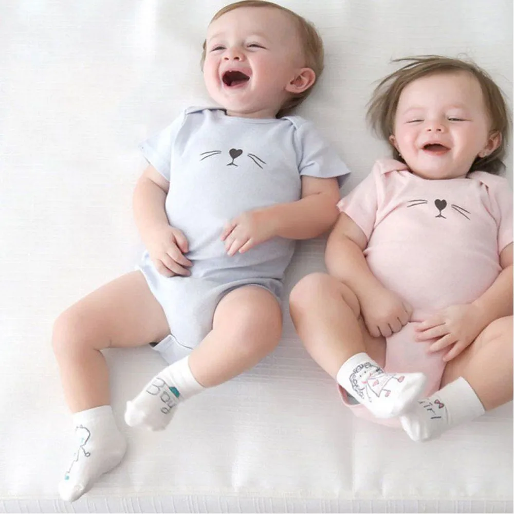 Новинка 2018 года весенние носки для малышей хлопковые новорожденных мальчиков и