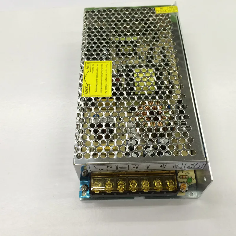 100% абсолютно новый DC 12 В 15A 180 Вт для ws2811 5050 3014 2835 5630 6803 3528 Светодиодная лента