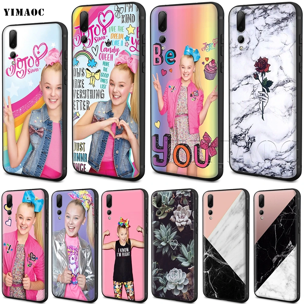 Силиконовый чехол YIMAOC Jojo Siwa для Huawei Honor 6a 7a 7c 7x8 9 10 Lite Pro Y6 Prime 2018 2017|Бамперы| |