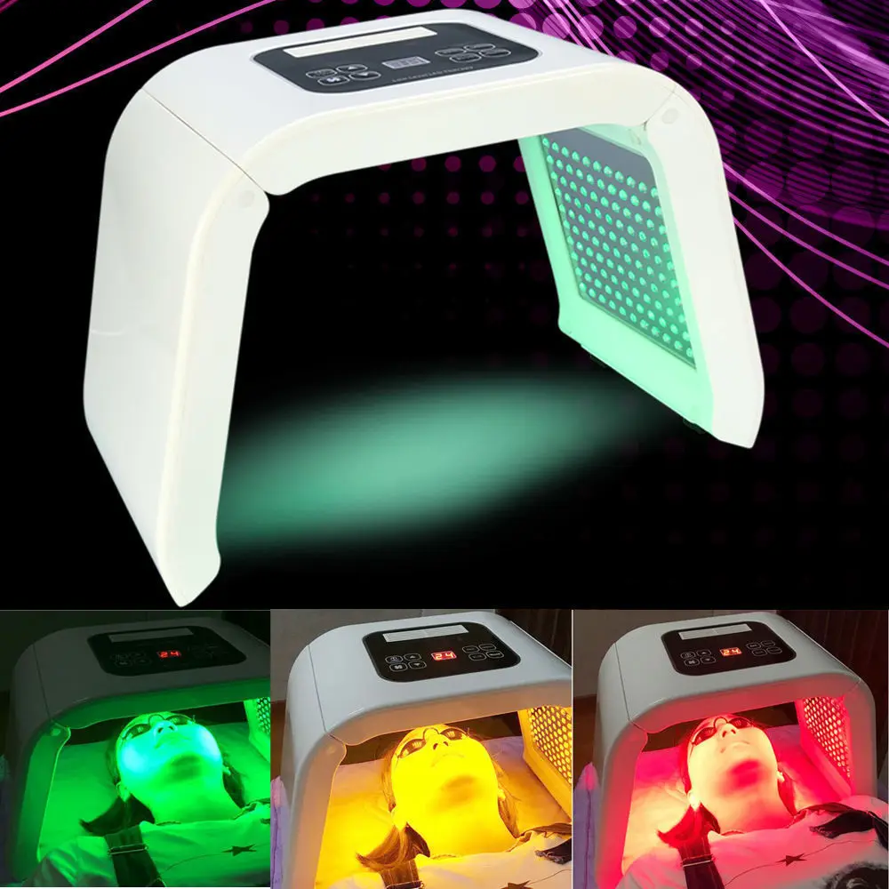 4 цвета PDT светодиодный светильник для ухода за кожей омоложение фотон машина