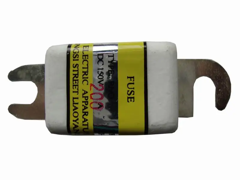 

ANL DC 150V 200A Bolt-on Fuse Ceramic Fuse 81*22 mm For Electric forklift Battery charger Pallet Stacker Golf Sightseeing cars