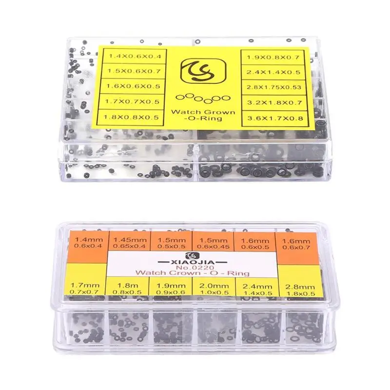 

500 pcs/box NBR Seal Ring Kit Nitrile Rubber NBR O-Ring Gasket Sealing Ring O Rings Rubber Kit Set