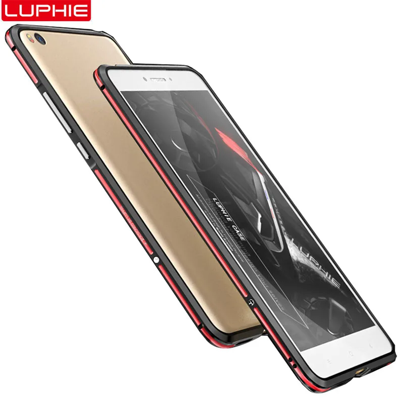 LUPHIE противоударный чехол для Xiaomi mi max 2 Чехол два цвета alu mi num металлический бампер чехол mi max 2 для mi max 2 coque