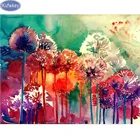 5d алмазная живопись на заказ, Цветочная Алмазная мозаика Одуванчик, полноразмерная Алмазная вышивка, картина Стразы art