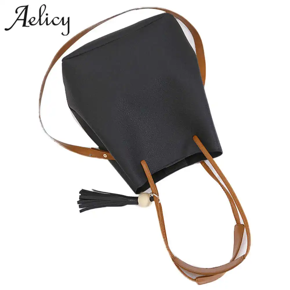 Aelicy модные повседневные женские сумки с кисточками высокое качество из