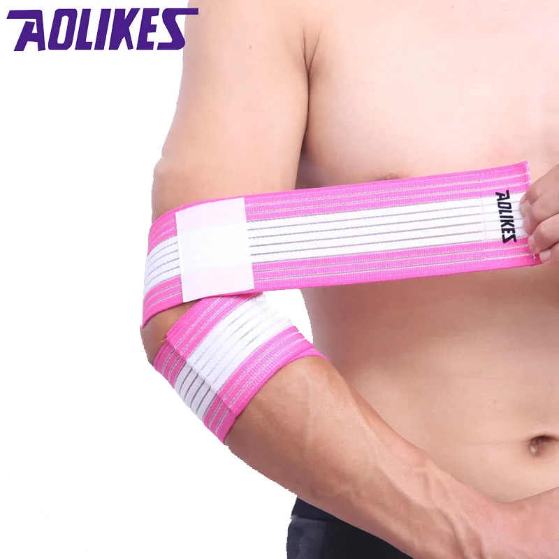 AOLIKES 1 шт. высокий эластичный бинт Обёрточная бумага баскетбольные руки сжатия