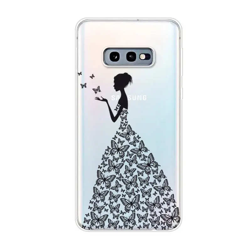 Силиконовый чехол для Samsung Galaxy S10e защитный из ТПУ S 10e G970F G970 SM M970F|Бамперы| |