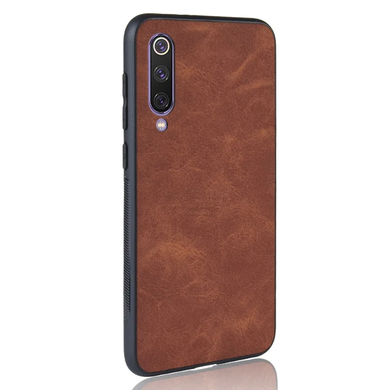 Новая модная Обложка на заднюю панель из искусственной кожи для Xiomi Xiaomi MI 9 MI9