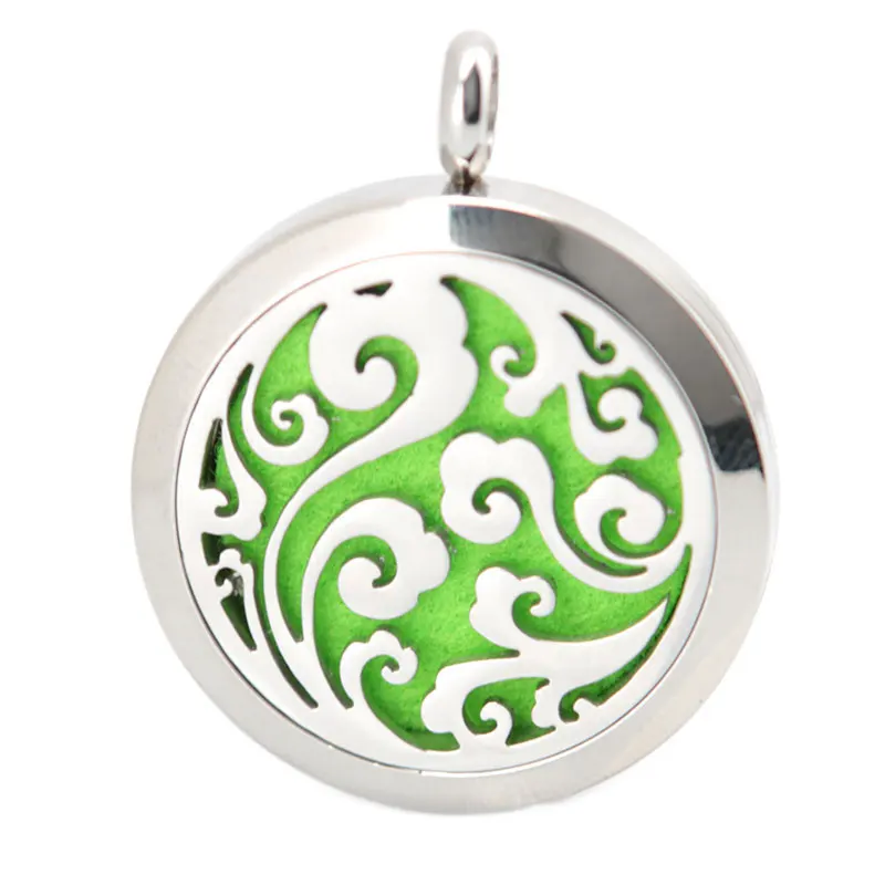 Медальон для ароматерапии с цепочкой и подставкой из нержавеющей стали|perfume diffuser