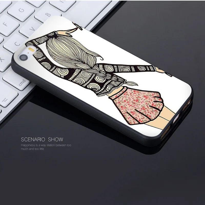 MaiYaCa уникальный роскошный мягкий силиконовый чехол для iPhone 5 5s SE 6plus 7 7plus 8 plus X|case for