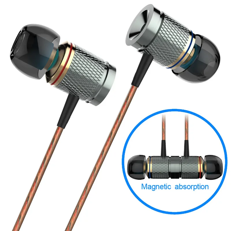 PLEXTONE X53M магнитные металлические наушники-вкладыши, спортивные наушники, проводное управление, металлическая гарнитура, 3,5 мм наушники