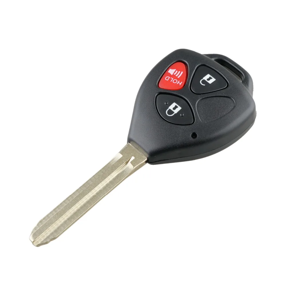 BHKEY 3 кнопки дистанционного ключа для Toyota MOZB41TG 312 МГц для Toyota Scion Yaris 2005-2010 ключи автомобиля 4D67 или G чип опционально