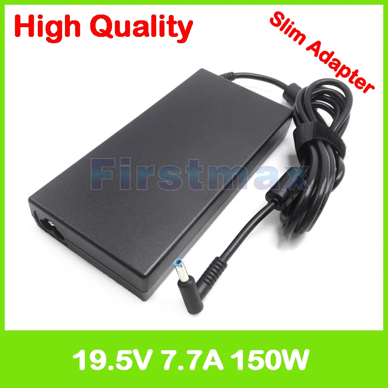 

Slim AC power adapter 19.5V 7.7A laptop charger for HP Omen 15-ax100 15-ax200 15-ce000 15t-ax100 15t-ax200 15t-ce000 TPN-DA09