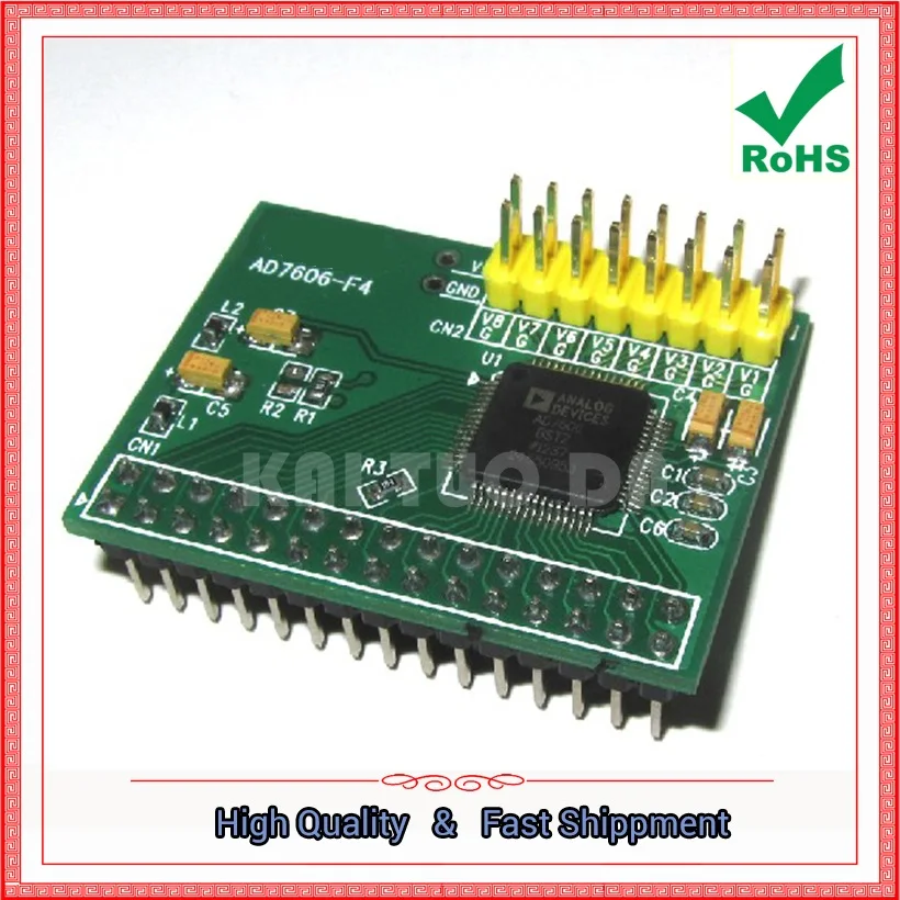 

AD7606 Data Acquisition Module 16-Bit ADC 8-Channel Synchronous Sampling Frequency 200KHz Board (C2B4)