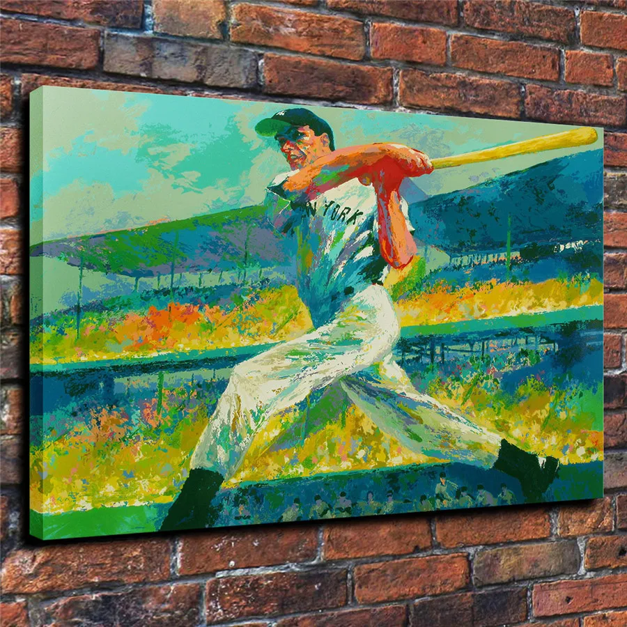 LeRoy Neiman музыка и спорт событие цветной принт Холст Картина гостиная спальня